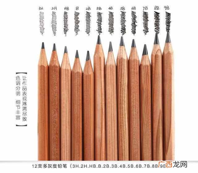 2B、HB、3H分别表示什么 铅笔上的2b什么意思