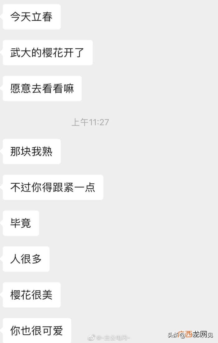 刚谈恋爱如何聊天，网友分享了刚谈恋爱时的聊天记录