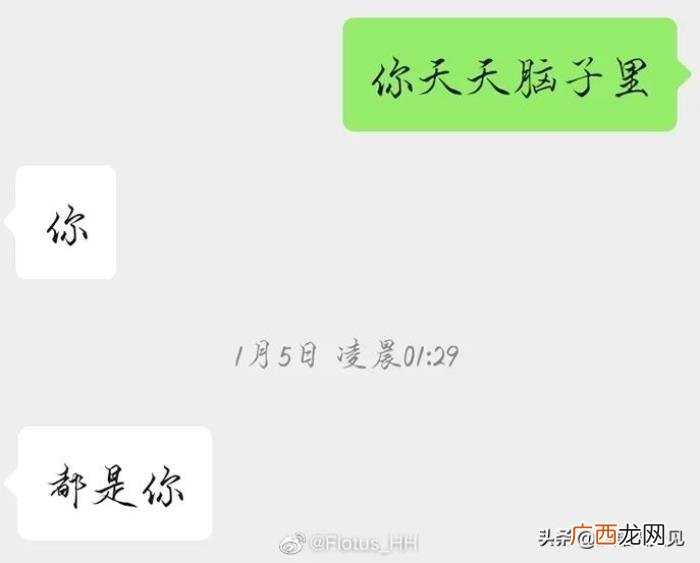 刚谈恋爱如何聊天，网友分享了刚谈恋爱时的聊天记录
