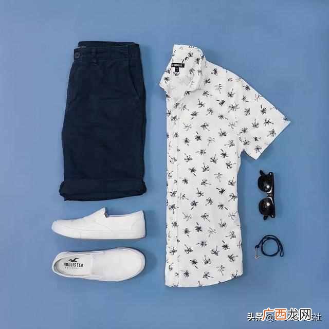 男生短裤配什么衣服时尚（男生短裤配什么衣服