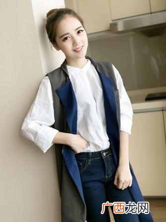 西装马甲配什么衣服好看吗（女生各色西装外套