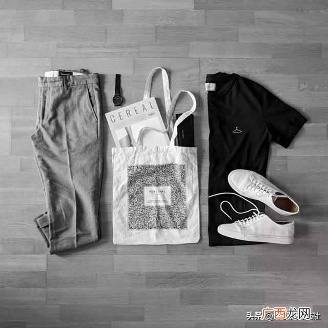 男士休闲裤配什么短袖（休闲裤搭配什么颜色上