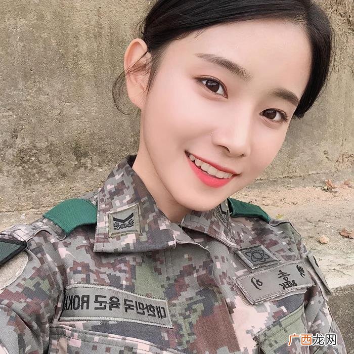 初恋小姐姐韩国，韩国新任初恋脸女兵