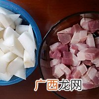 白萝卜烧肉