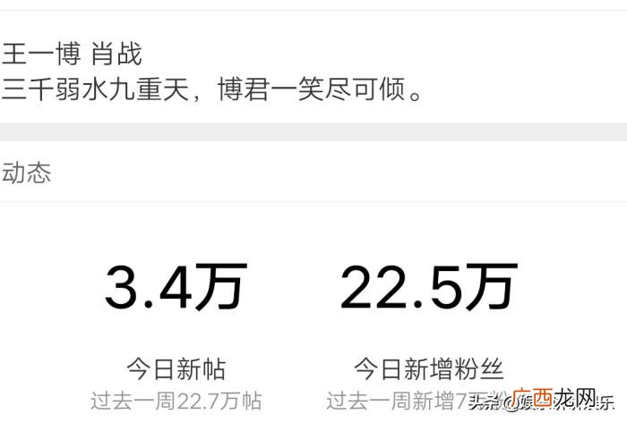 博君一肖微博超话，博君一肖超话被大量灌粉