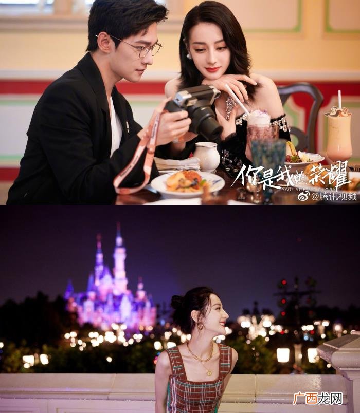 杨洋在追迪丽热巴,杨洋迪丽热巴迪士尼看烟花