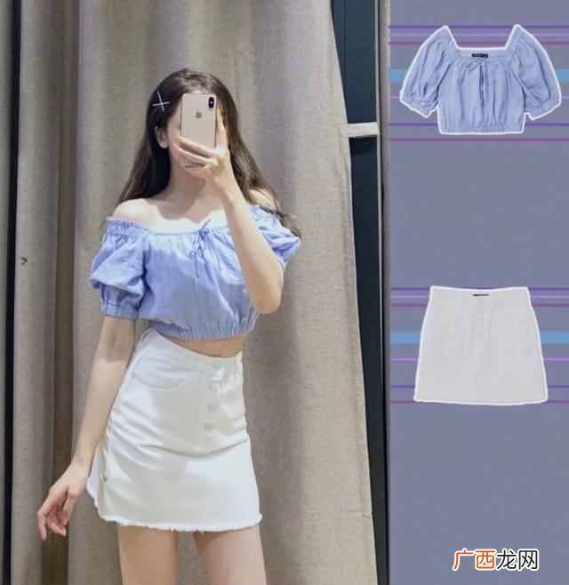 穿一字肩衣服背什么包（一字肩衣服该如何搭配