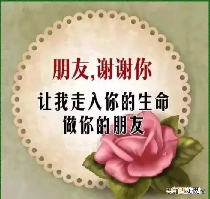 早安祝福问候朋友的暖心图片 暖心图片