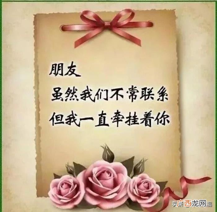 早安祝福问候朋友的暖心图片 暖心图片