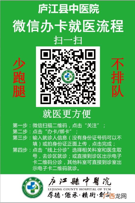 庐江县中医院最新就诊提示