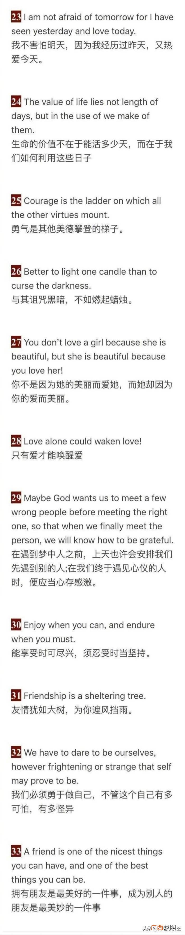 100个美到窒息的英文句子 优美的英语句子