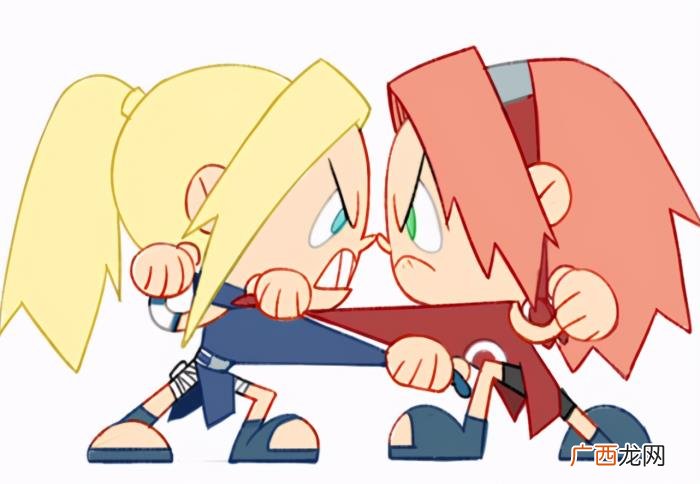 当忍者们变成飞天小女警画风 火影忍者女忍者去衣