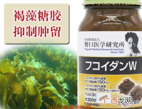 褐藻糖胶的功效和副作用褐藻糖胶是什么