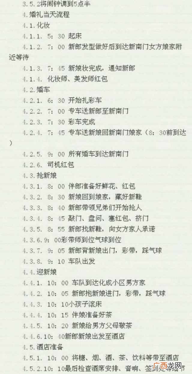 准备清单详细列表 结婚前要准备什么