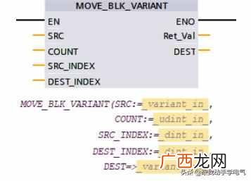 S7-1200 MOVE指令的讲解 move是什么意思