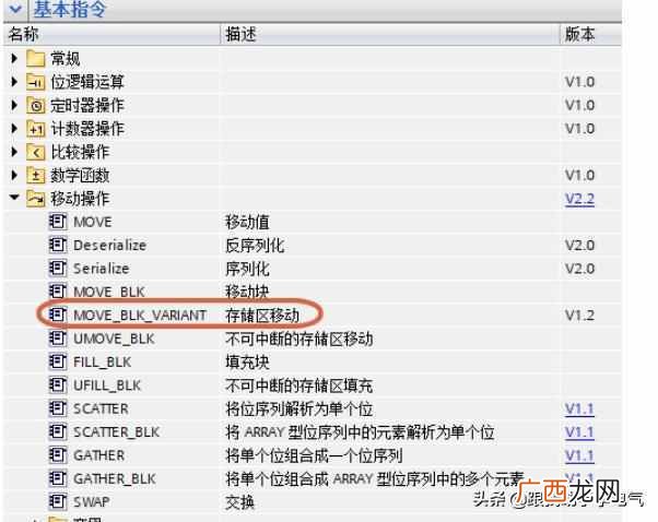 S7-1200 MOVE指令的讲解 move是什么意思