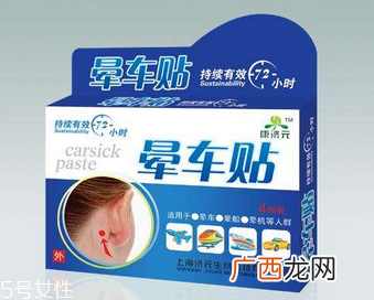 晕车贴贴哪里？晕车贴贴哪里示意图