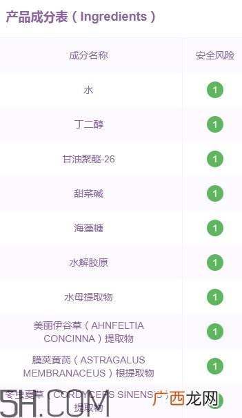 稚优泉水母面膜成分 稚优泉水母面膜孕妇可以用吗？