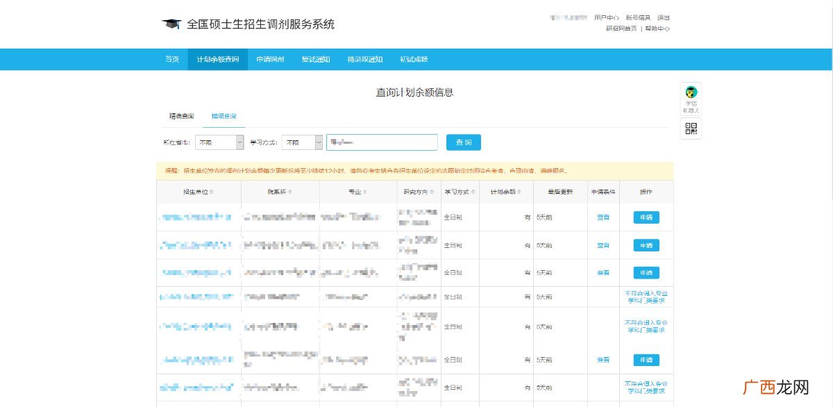 图解 2022全国硕士研究生招生考试考生调剂操作流程