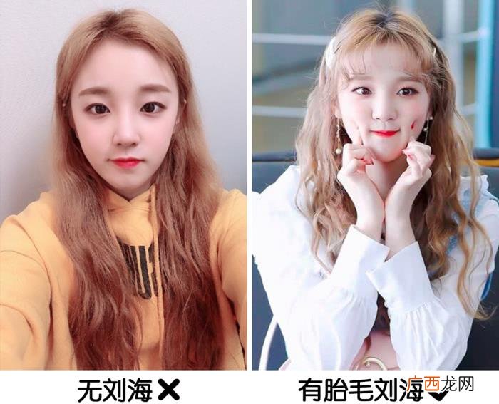 长中分发型女，最容易出美女的中分发型
