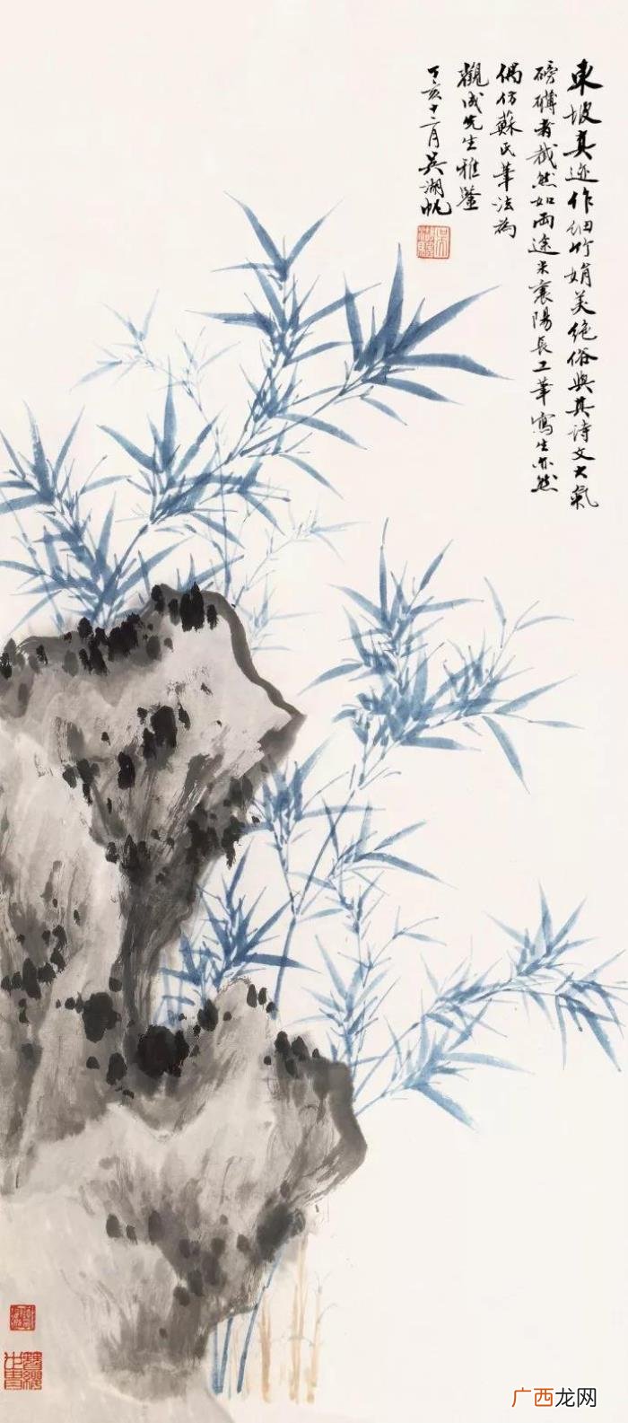 中国画竹第一人,近代画竹第一人