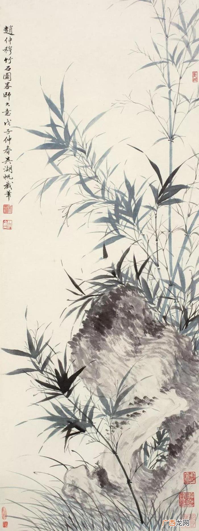 中国画竹第一人,近代画竹第一人