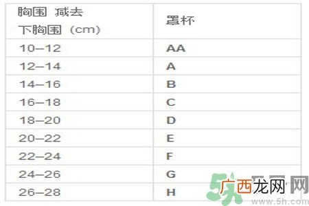 胸罩的大小型号怎么分？如何测量自己胸围的大小？