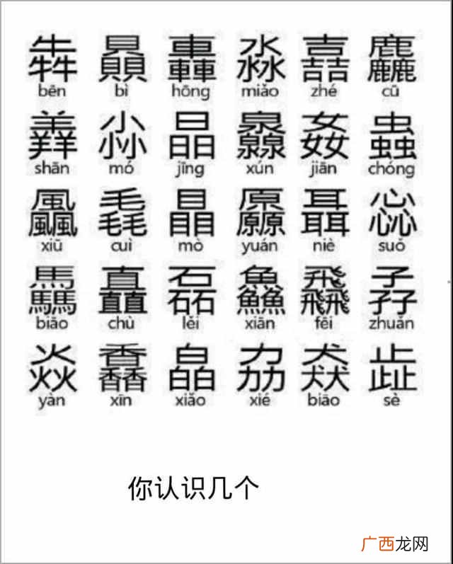这些不常见的字，你认识几个 三个土念什么