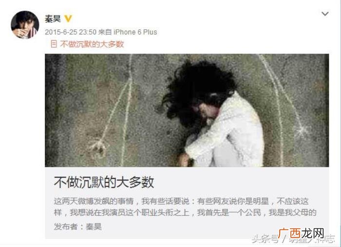 秦昊的微博，秦昊微博画风很萌啊全是表白伊能静小米粒
