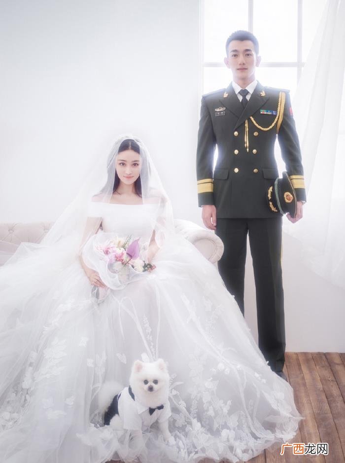 杨颖的婚纱，反观杨颖刘诗诗的婚纱才叫豪气冲天