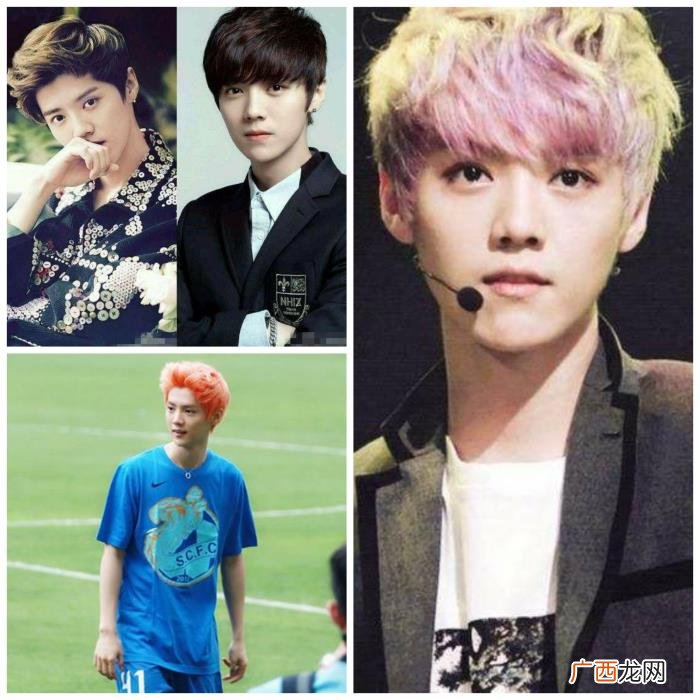 吴亦凡发色，吴亦凡鹿晗蔡徐坤朱正廷王一博能经得起彩虹发色考验的才是帅哥