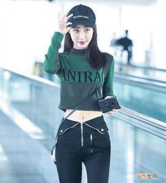 李菲儿前任,黄晓明前任李菲儿机场大秀完美身材
