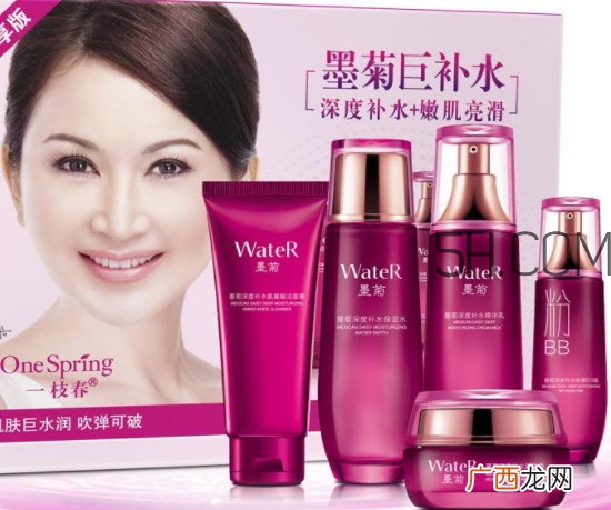 韩束墨菊巨补水5件套礼盒多少钱_有什么