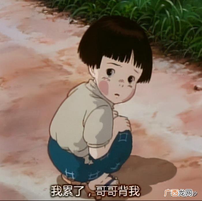 萤火虫之墓，萤火虫之墓妹妹竟是被哥哥打骂致死