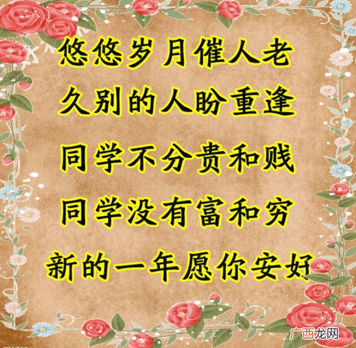 致我最想念的老同学们~ 同学情谊的句子