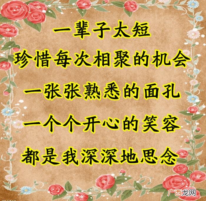 致我最想念的老同学们~ 同学情谊的句子