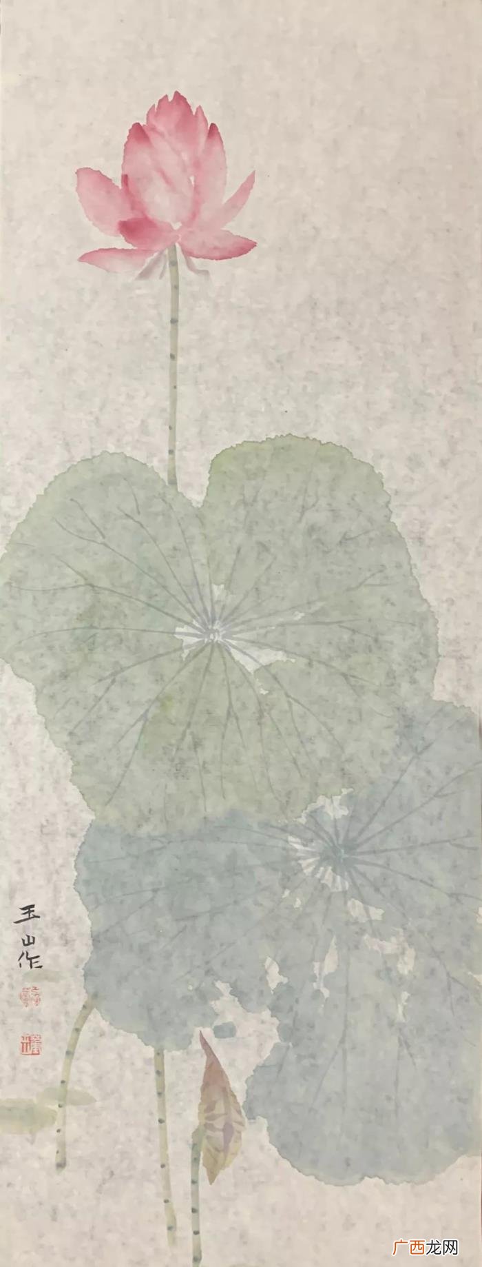 心如莲花——画家董玉山 心如莲花