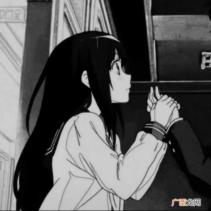 高冷情侣头像一男一女,黑白情侣头像一男一女