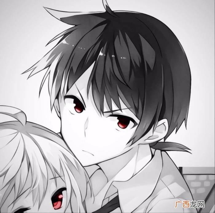 高冷情侣头像一男一女,黑白情侣头像一男一女