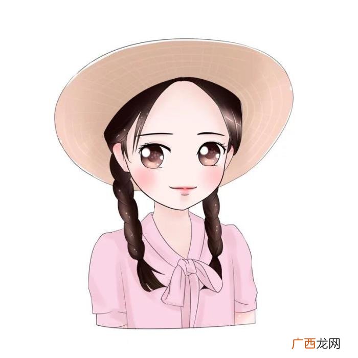 可爱头像卡通女生，可爱简约的卡通头像女生头像分享