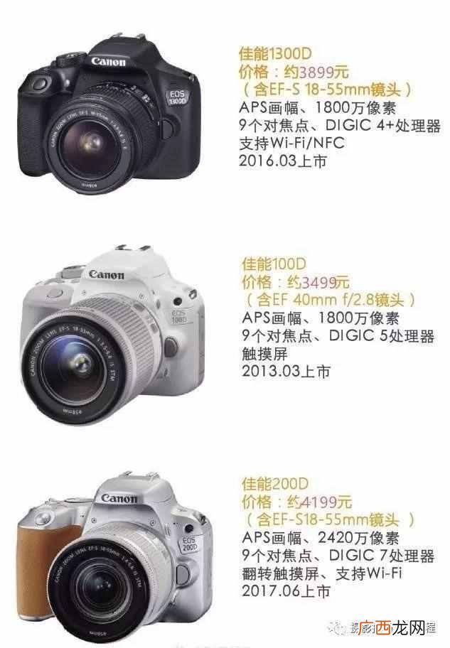 新手入门单反相机什么牌子好（推荐几个性价比
