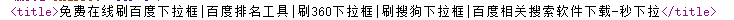 如何用网站首页垄断一个行业的关键词！