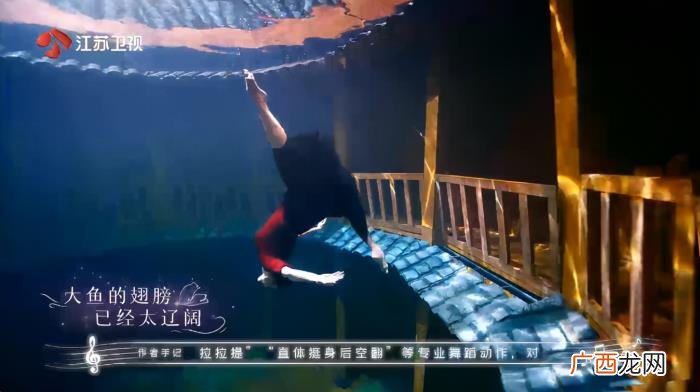 大鱼海棠现代舞教学，真人大鱼海棠水下舞蹈美出新高度。网友