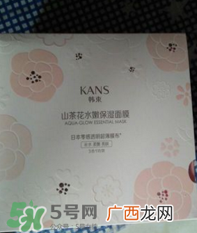 韩束山茶花水嫩保湿面膜怎么用_使用方法