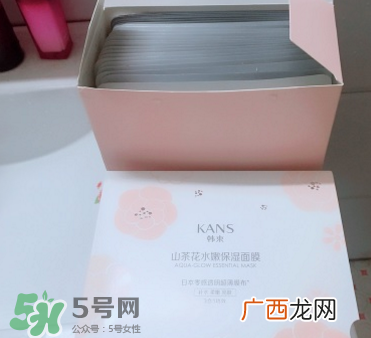 韩束山茶花水嫩保湿面膜怎么用_使用方法