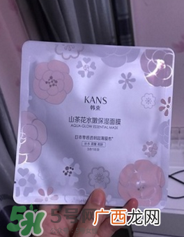 韩束山茶花水嫩保湿面膜怎么样_好用吗