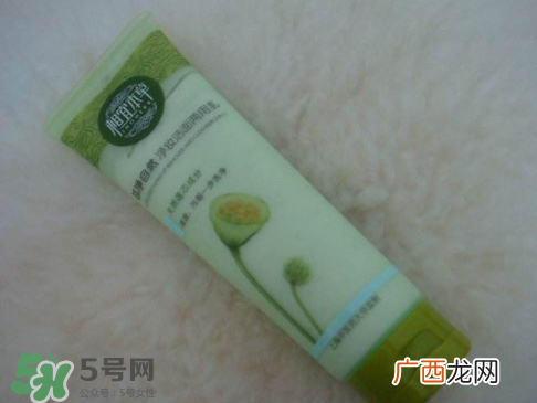 相宜本草净妆洁面两用乳能当洗面奶用吗