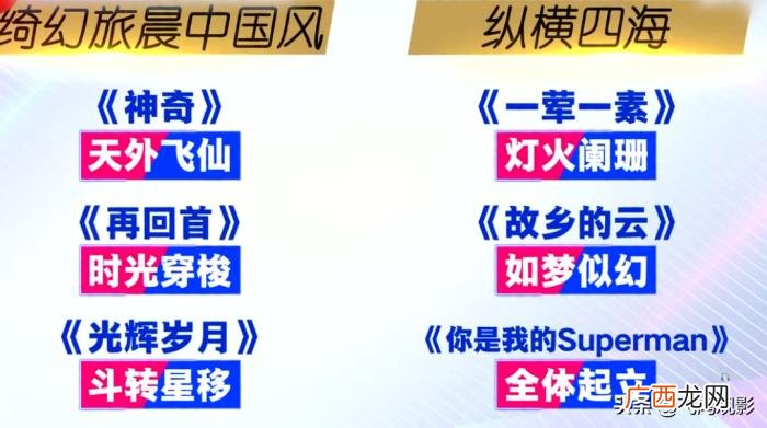 我们的歌第二季第六期歌单，第二季第六期