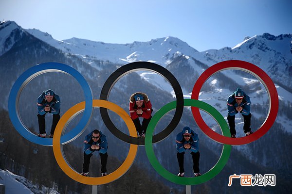 奥运五环上落了一只飞蛾奥运五环的由来