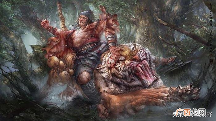 武松的特点性格，武松性格的反合性一二